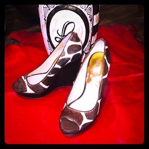 Michael Kors giraffe print shoes